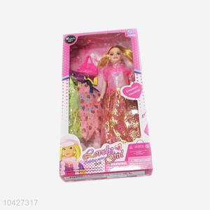 Fashion style low price dress up doll toy