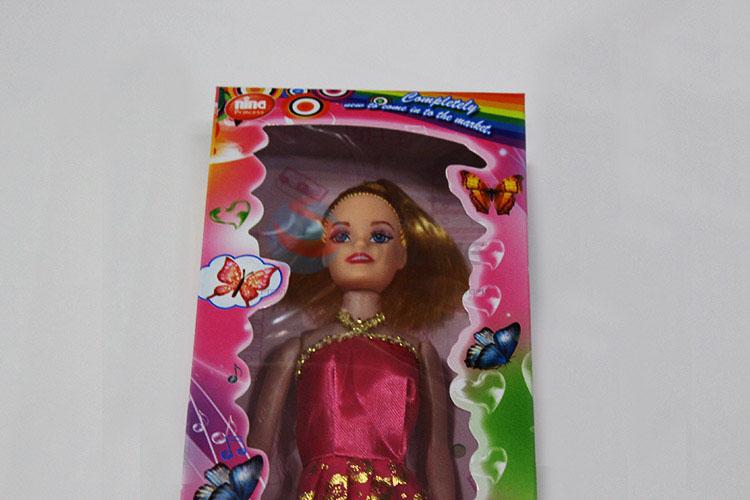 Promotional high quality doll model dress up toy