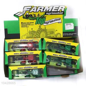 Special design plastic farm tractor toy