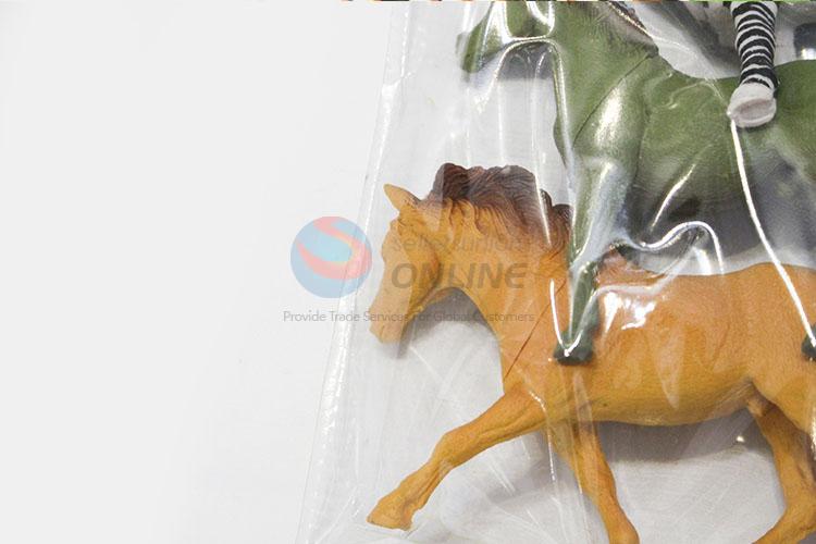 Hot Sale 6pcs Horse Toys Plastic Toy Animal for Kids