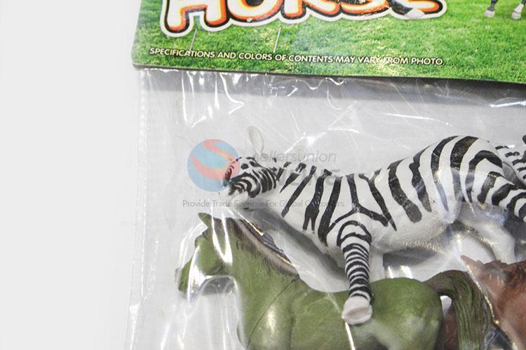 Hot Sale 6pcs Horse Toys Plastic Toy Animal for Kids