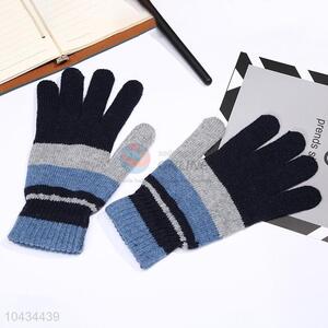 Warm Knitting Wool Gloves for Men
