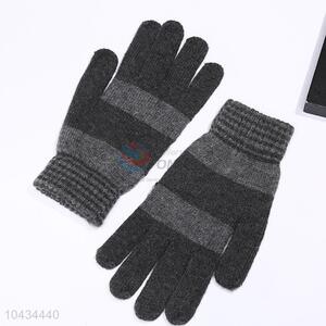 Classic Knitting Wool Gloves for Men