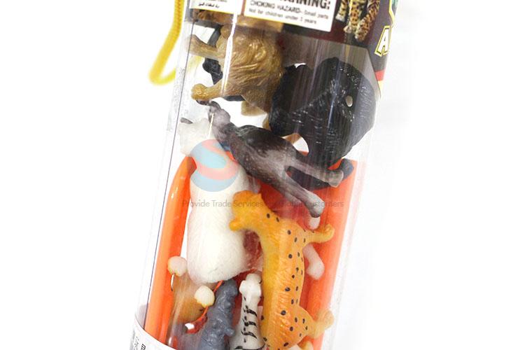 Unique Design Colorful Wild Animal Model Toy For Children