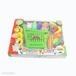 Popular low price shopping cart model toy