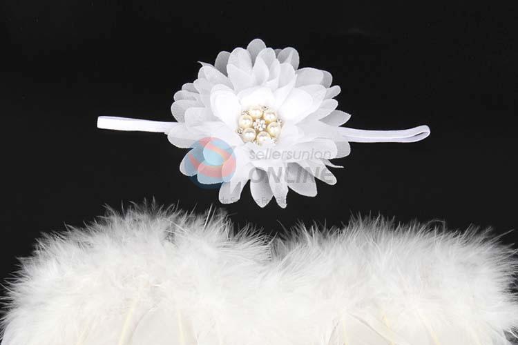 Creative Design Baby Hair Band Angel Wings Decoration Set