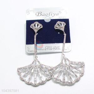 Factory promotional customized zircon earring
