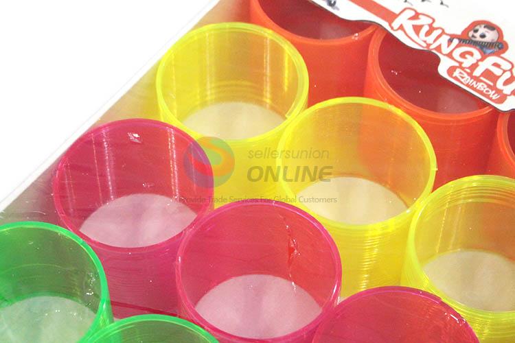 New Arrival Plastic Magic Rainbow Spring Best Educational Toy