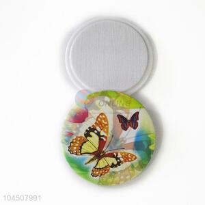 Make up hand round pocket mirror compact cosmetic mirror