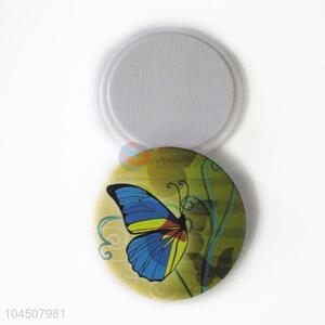 Small plastic pocket mirror for makup