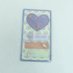 Cute heart&rectangle shaped sticky note
