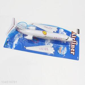 Air aircraft model plastic toy with music
