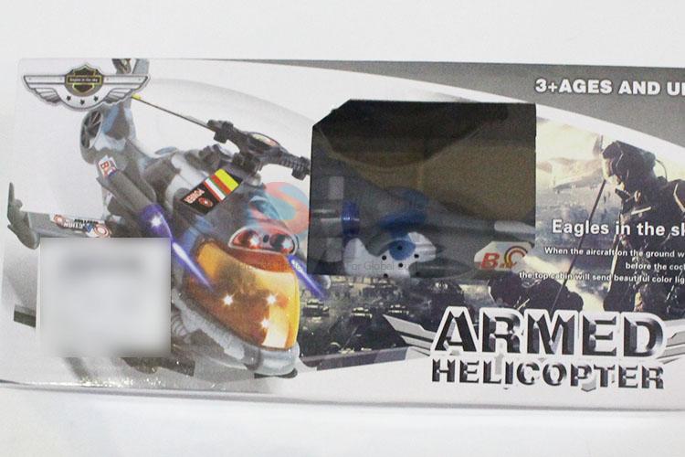 Promotional Camouflage Helicopter Toy With Light and Music