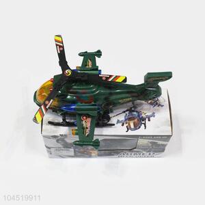 Good Quality Camouflage Helicopter Toy With Light and Music
