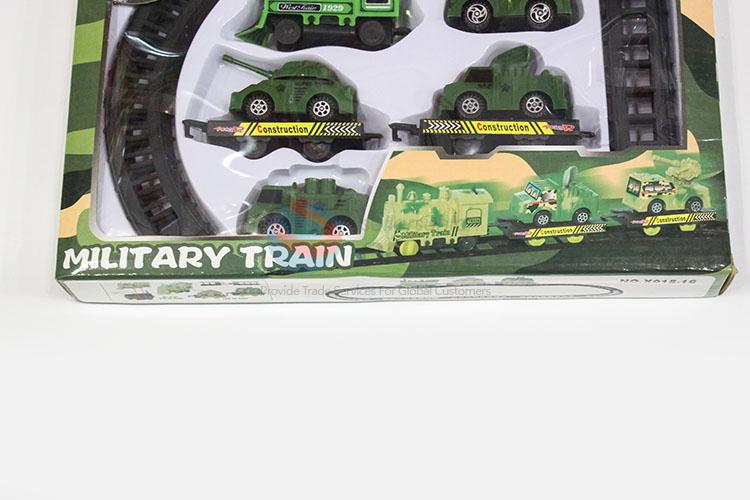 Wholesale Cheap Military Theme Rail and Train Toys for Children