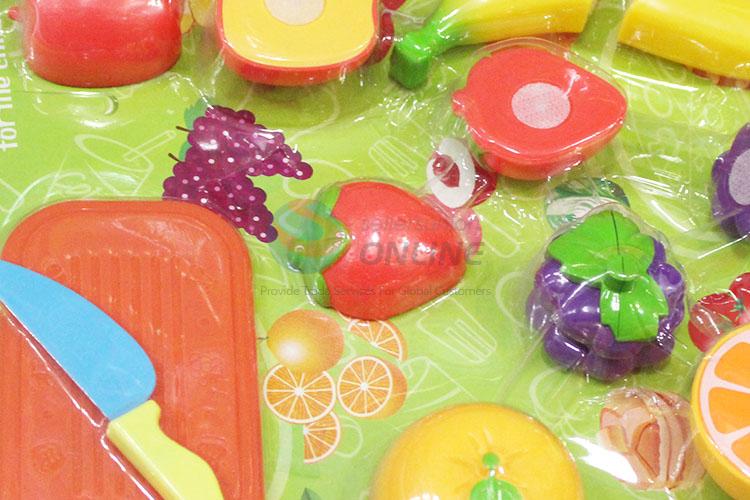 Best Selling Plastic Fruit Set Toys For Fun