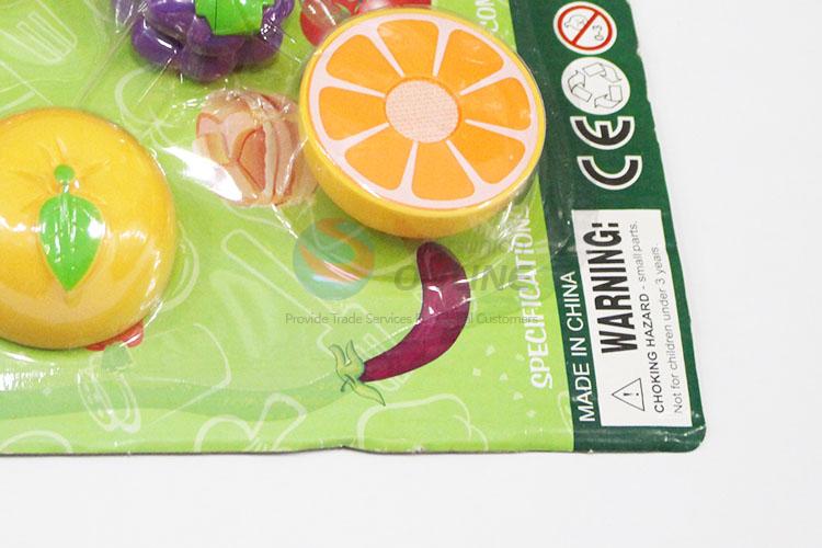 Best Selling Plastic Fruit Set Toys For Fun