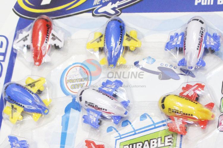 Best Selling Mini Pull Back Planes Plastic Plane Toy
