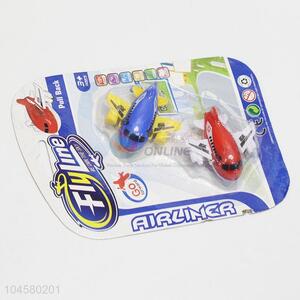 Kids Favor Cartoon Plastic Plane Model Toys with Low Price