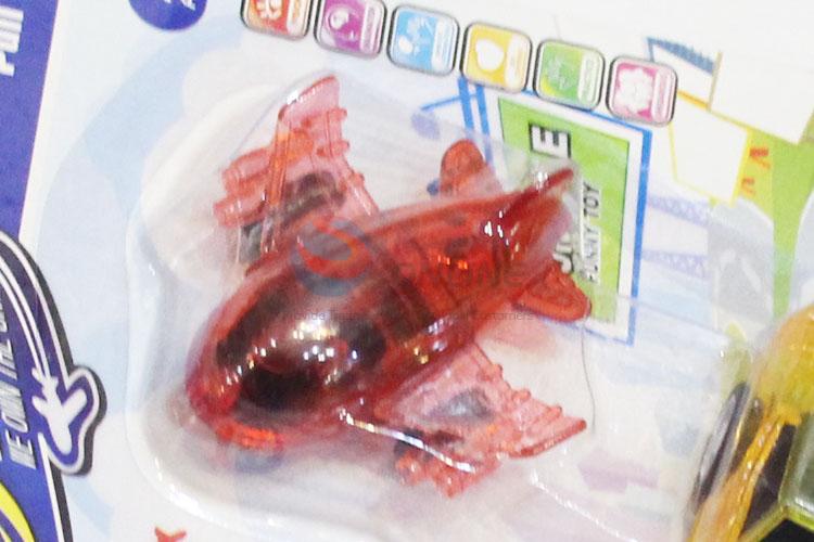 Child Plane Toys Plastic Pull Back Toy Car with Low Price