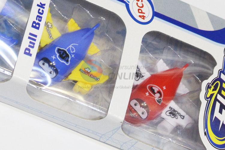 Promotional Gift Mini Pull Back Planes Plastic Plane Toy