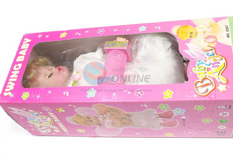 Lovely Design Baby Angle Popular Doll Toy For Children