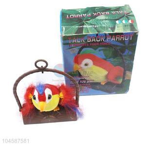 Good Quality Talk Back Parrot Cute Recording Toy