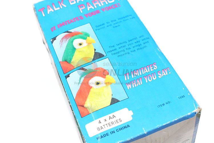 Good Quality Talk Back Parrot Cute Recording Toy