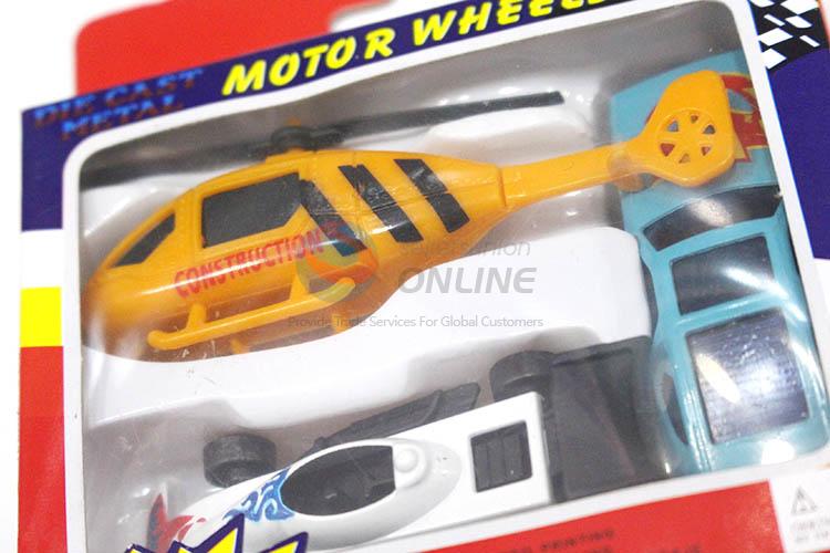 Wholesale Model Toy Car Plane Equation Vehicle Toy Set