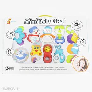 Best Low Price Plastic Fun Baby Rattle Toys in Display Box
