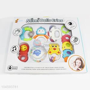 New Arrival Supply Plastic Fun Baby Rattle Toys in Display Box