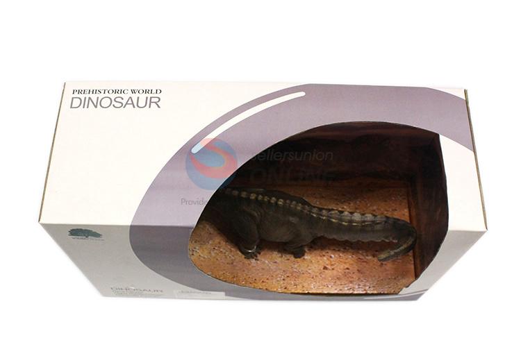 Plastic dinosaur model toy Apatosaurus for children