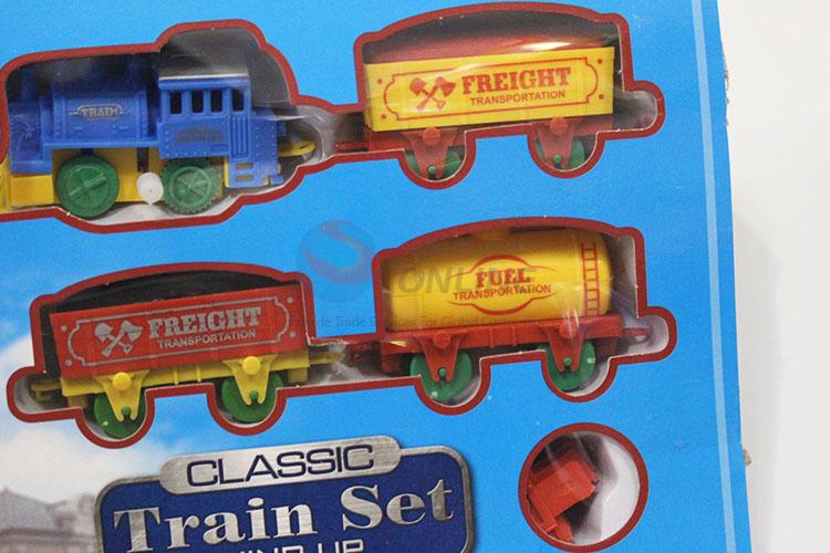 Low price best cool railcar toy set
