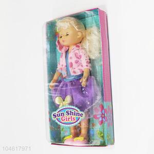 Promotional Gift Cartoon Girl Model Doll Toy