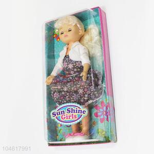 Cartoon Girl Model Doll Toy with Low Price