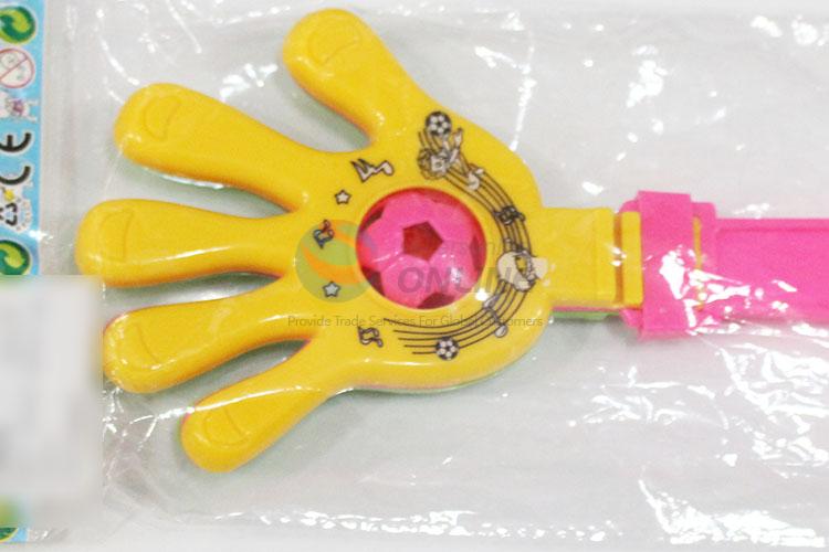 New Arrival Plastic Toy Hand Clap Bell Whistle