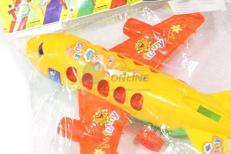 New Design Plastic Pull Toys Cute Plane Model Toy