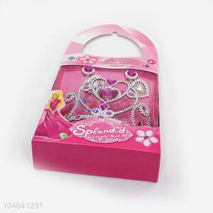 China Wholesale Fashion Jewelry Doll Accessories Princess Crown for Kids Toys