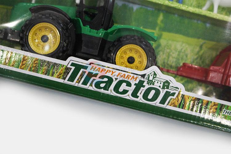 Modern Style Plastic Farm Truck Toy Set for Kids