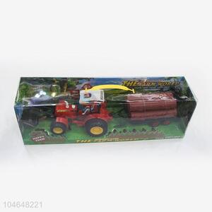 Cheap Price Inertial Plastic Farm Truck Toy for Kids