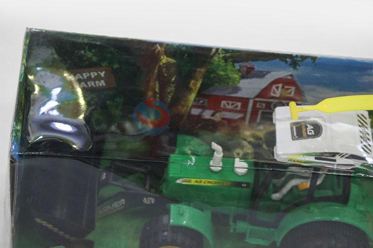 High Sales Inertial Plastic Farm Truck Toy for Kids
