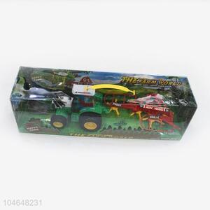 Bottom Price Inertial Truck Farm Set Children Play Toys