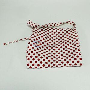 Latest arrival red&white simple apron