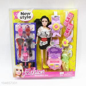 Nice Design Dolls Toys Set New Year Gift for Little Girl