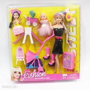 Colorful Pet Set Dolls With Girl Dolls Toys