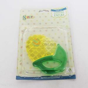 Silicone Green and Yellow Color Teether Beads