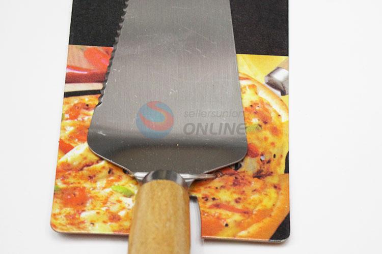 Fashion Style Stainless Steel Pizza Shovel Tray Plate Shifter Transfer Serving Tool