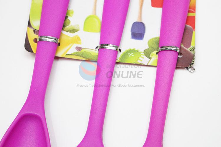 Simple Style Silicone Cooking Kitchen Tools Includes Spoon Soup Ladle