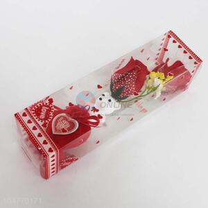 Wholesale Cheap Mini Bear and Rose Flowers for Valentine's Day Gift