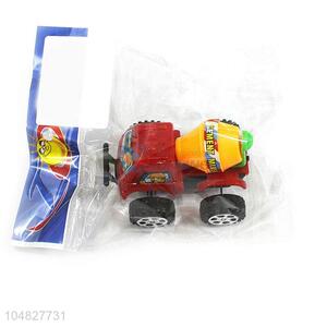 Popular plastic toy vehicle pull-back truck